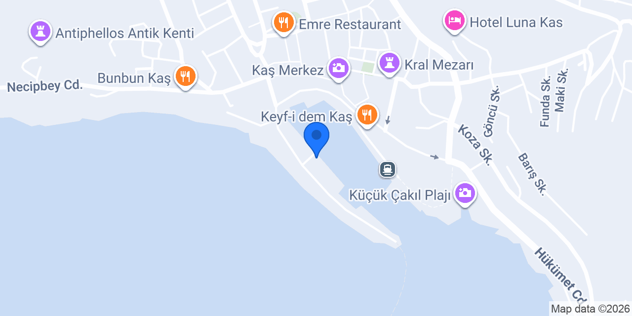 Divection Dalış Eğitim Merkezi konumu