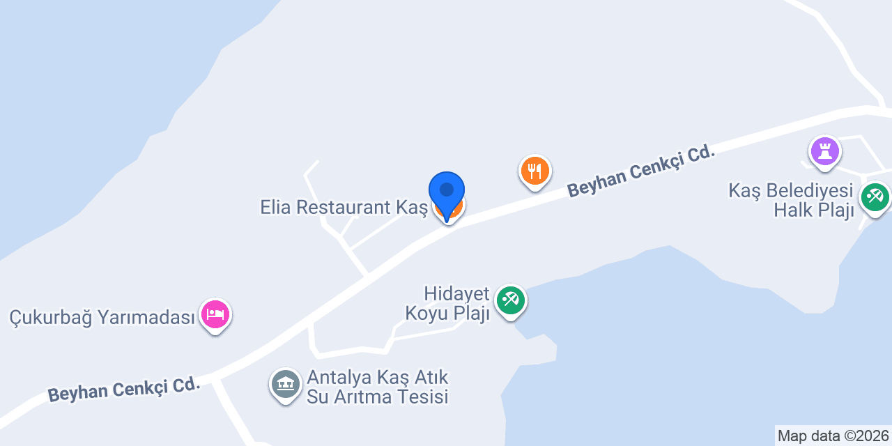 Hamarat Otel (15+) | Kaş konumu