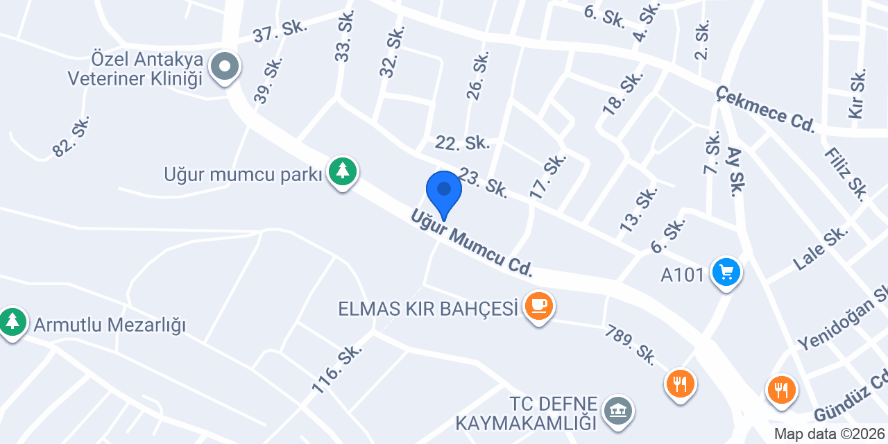 Gelincik Çiçek evi konumu