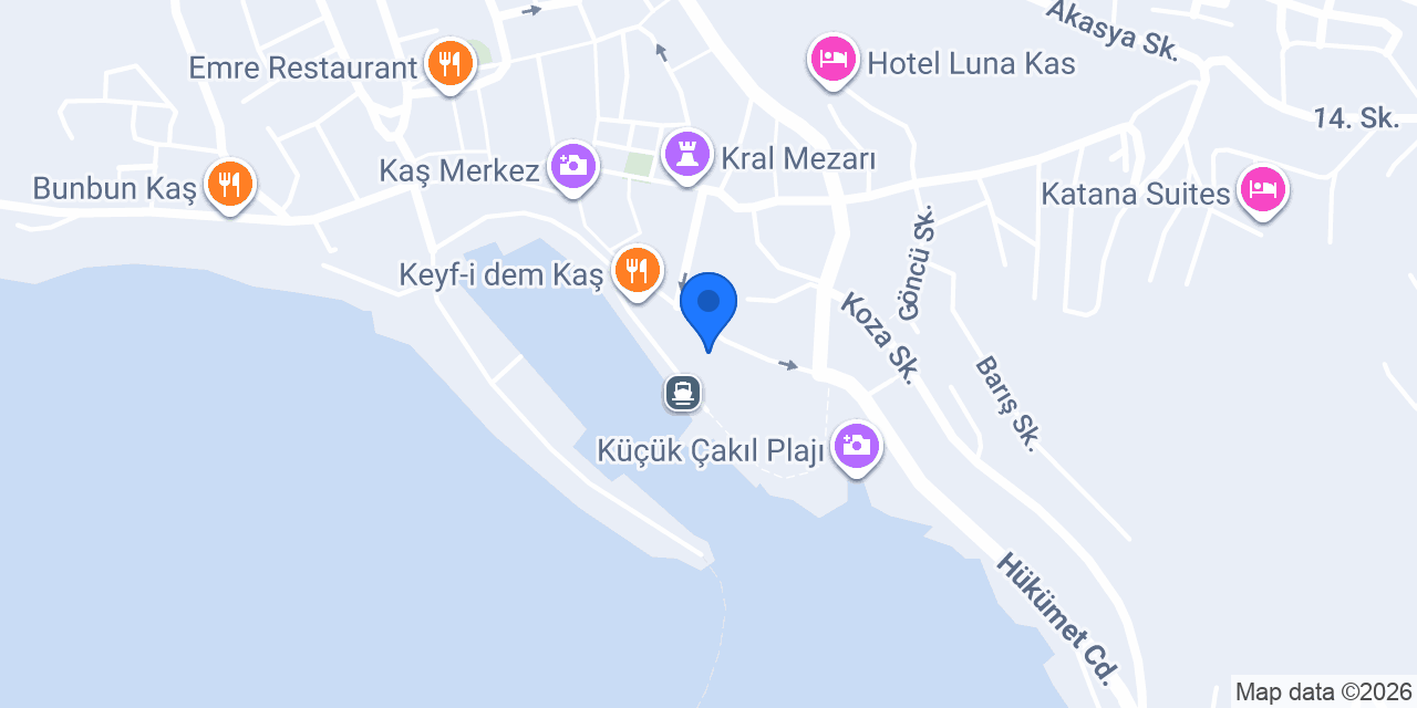 Sankofa Coffe Shop Kas konumu