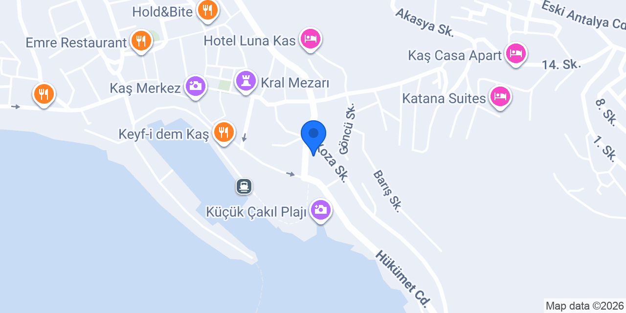 Livia Hotel Kaş konumu