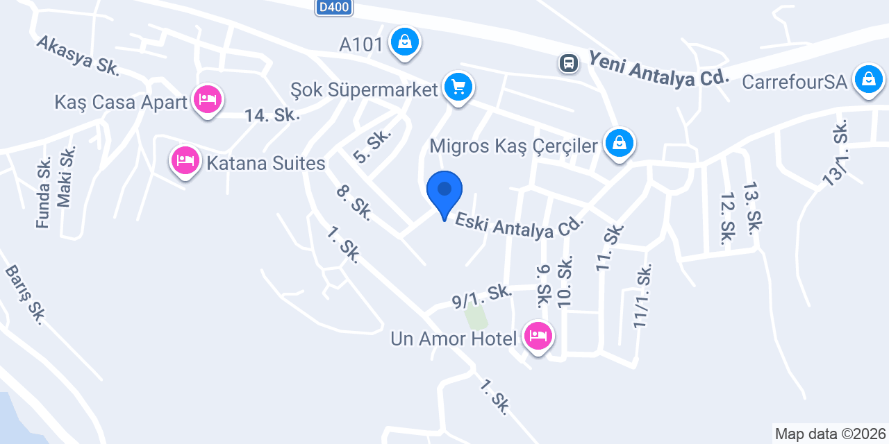 Köy Kasabi Çerçiler Şubesi konumu
