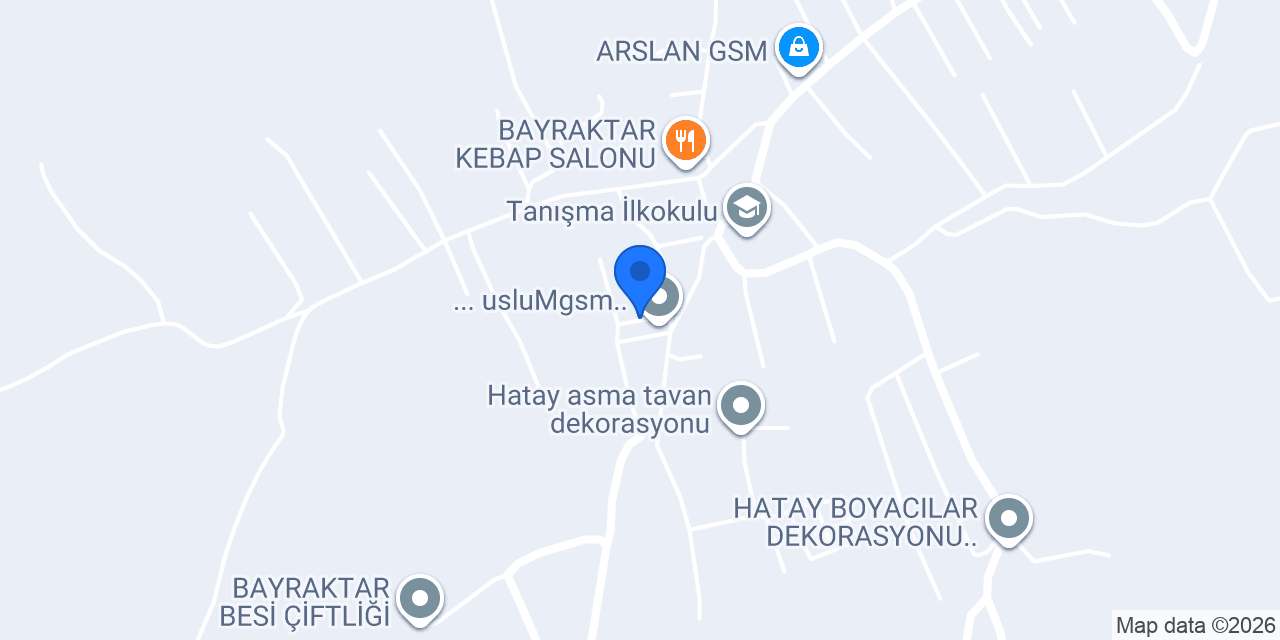 Uslu tekstil konumu