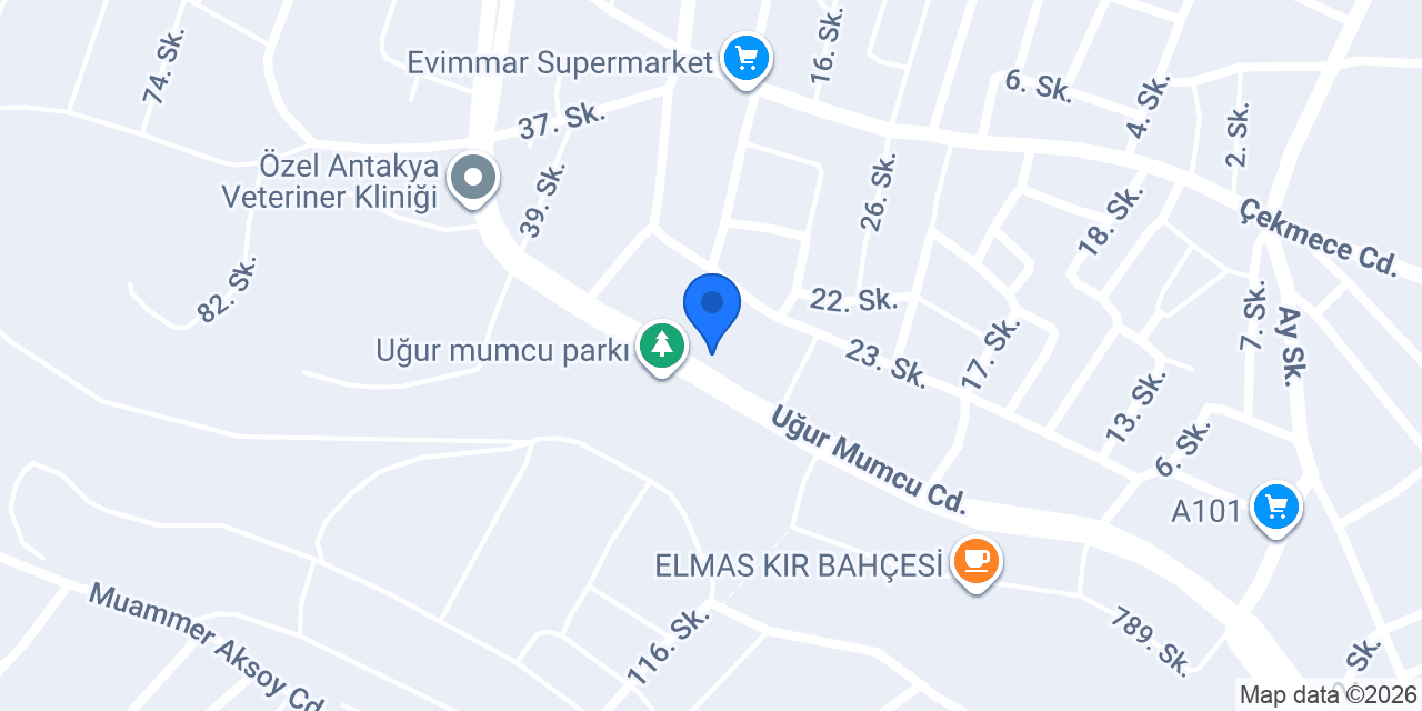 Özel Defne Odak Kişisel Gelişim Kursu konumu