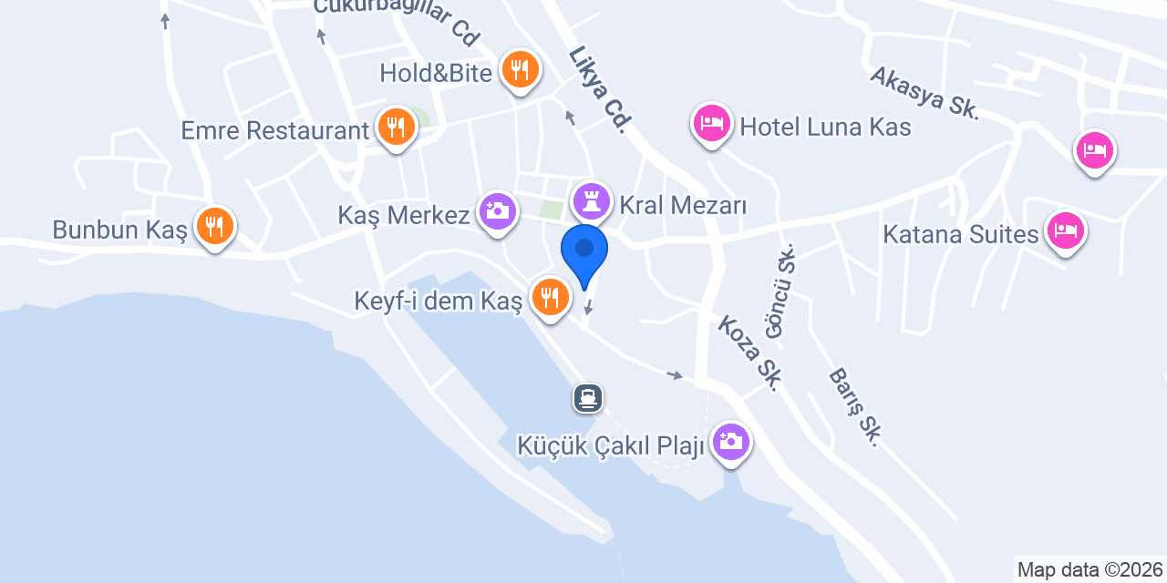 Nazende Restaurant konumu