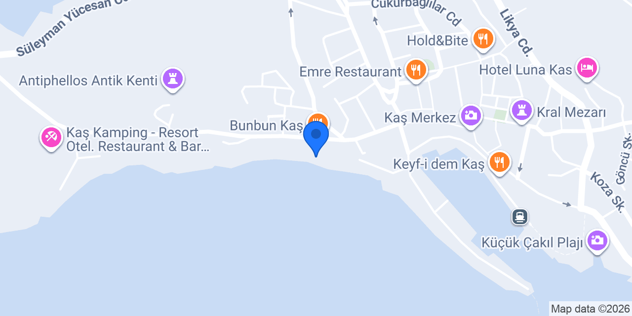 Sardunya Restaurant konumu