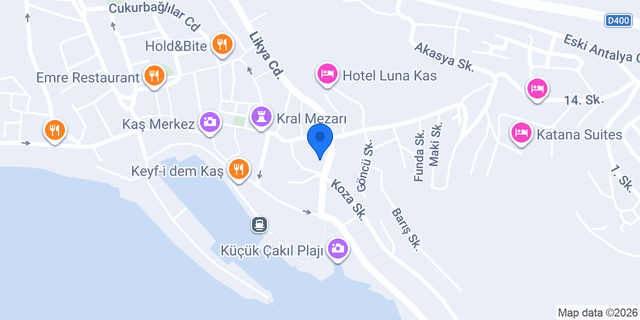 Ekici Hotel konumu