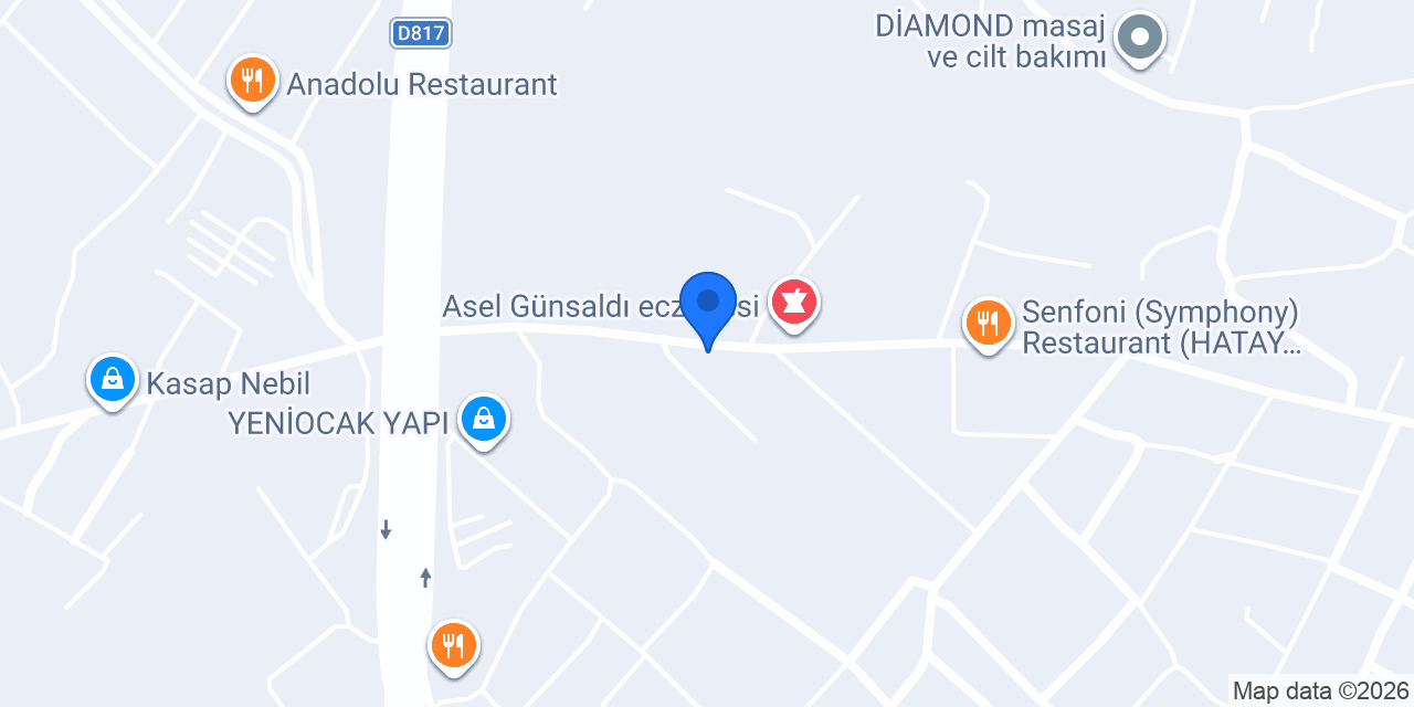 Damla büfesi konumu