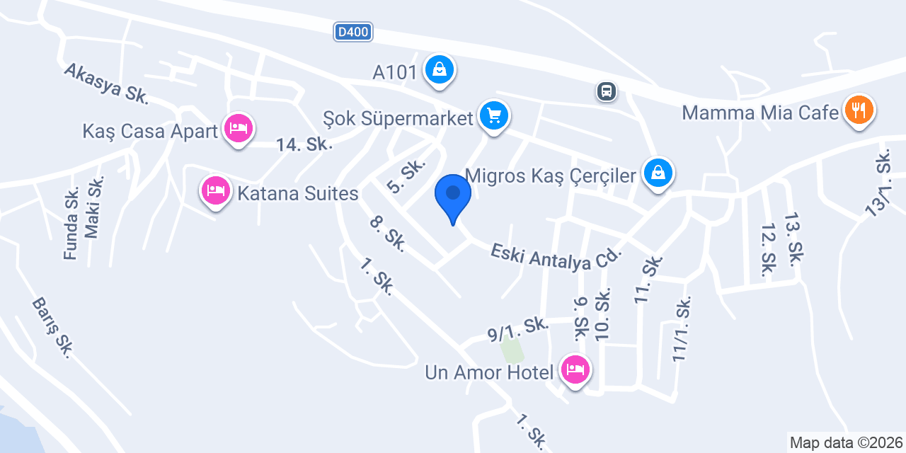 Sigorta Shop Kaş konumu