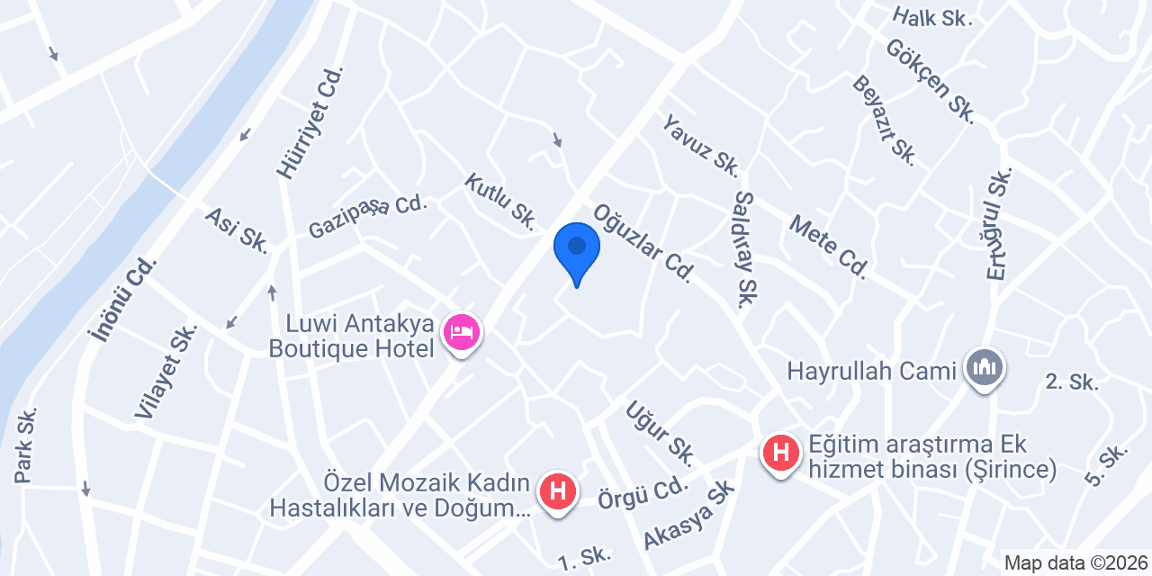 ANTİOCH Sepet konumu