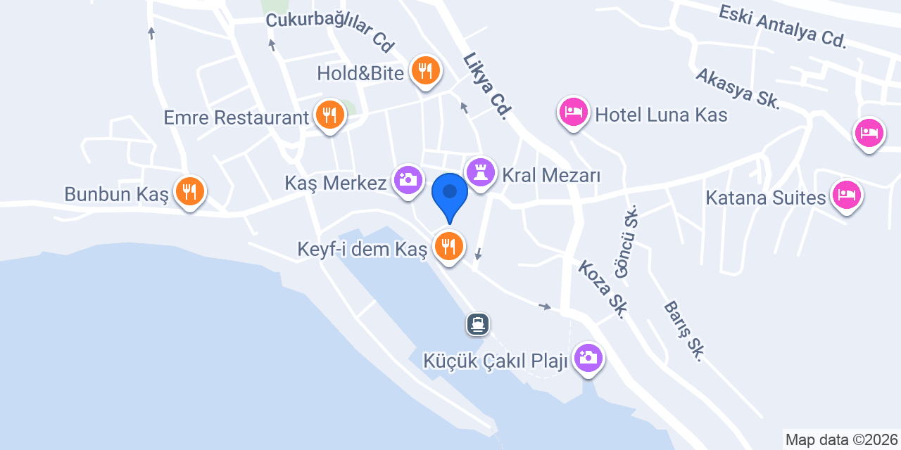 PİŞİ KAHVALTI KAŞ konumu