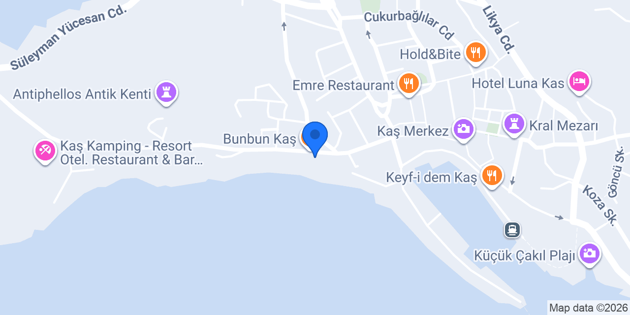 Kas Bistro konumu