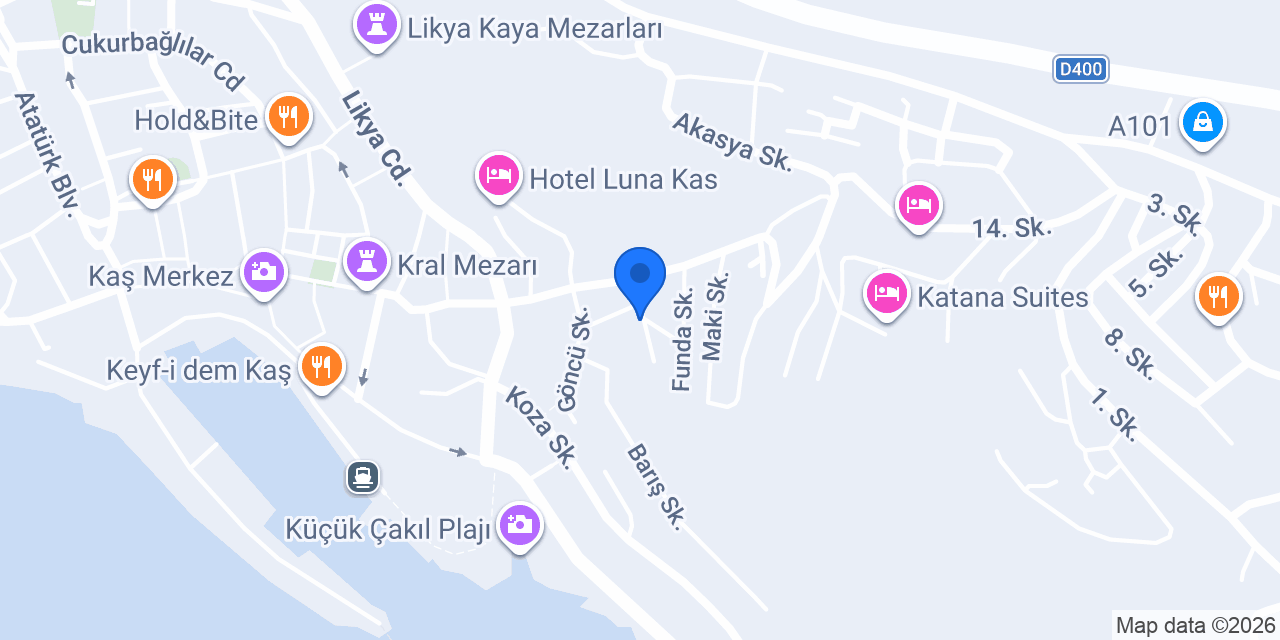 Cinar Boutique Aparts konumu
