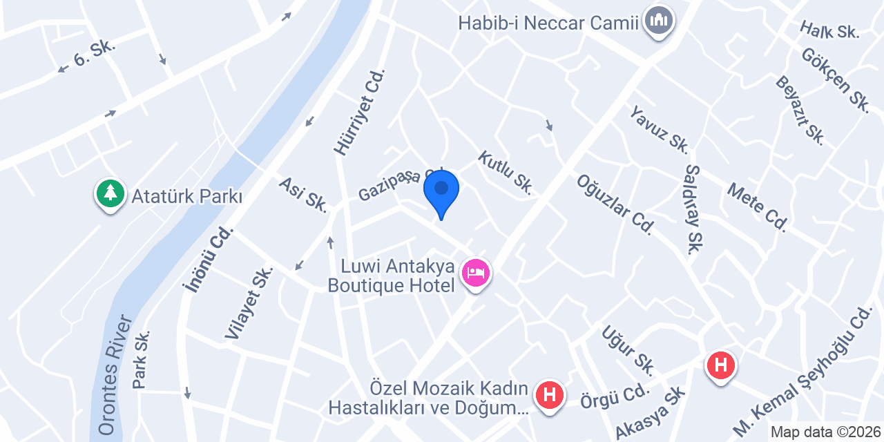 Öztoprak Eczanesi konumu
