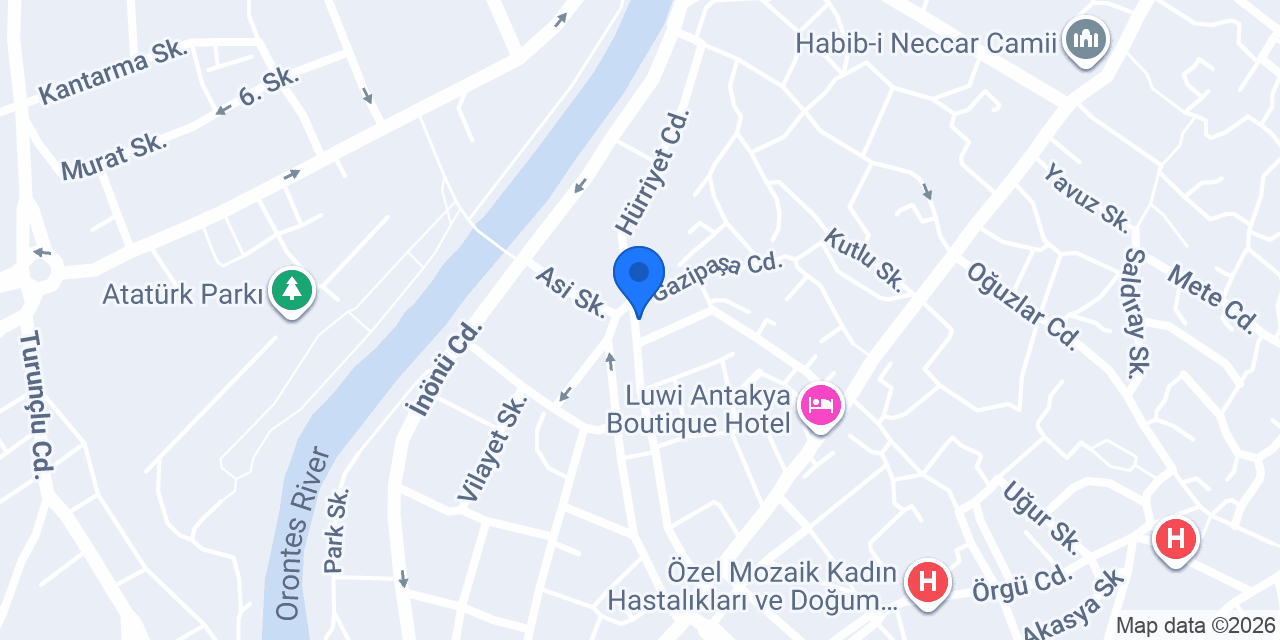 Antakya Evi Bistro & Pub konumu
