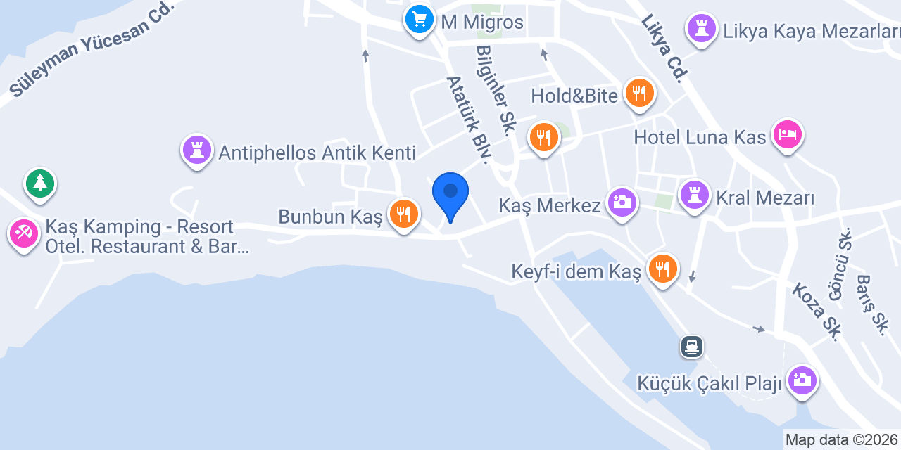 Zeytin Hotel konumu