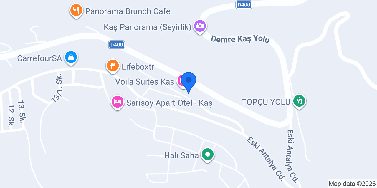 Voila Suites konumu