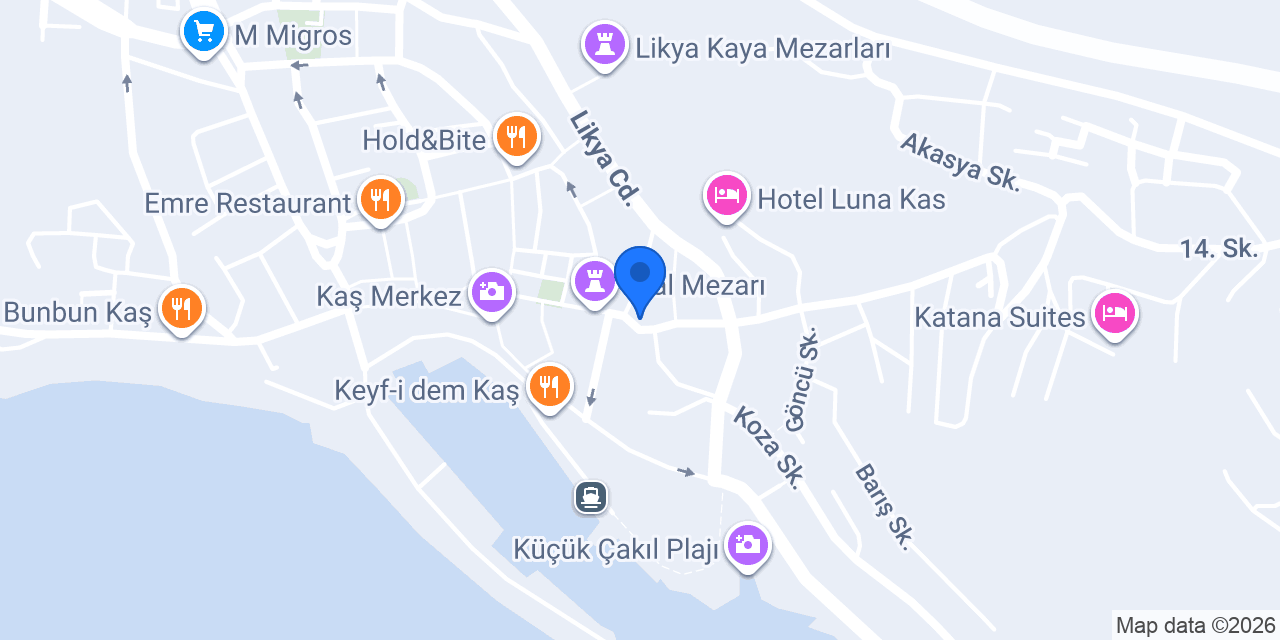 L'Apéro Kaş konumu
