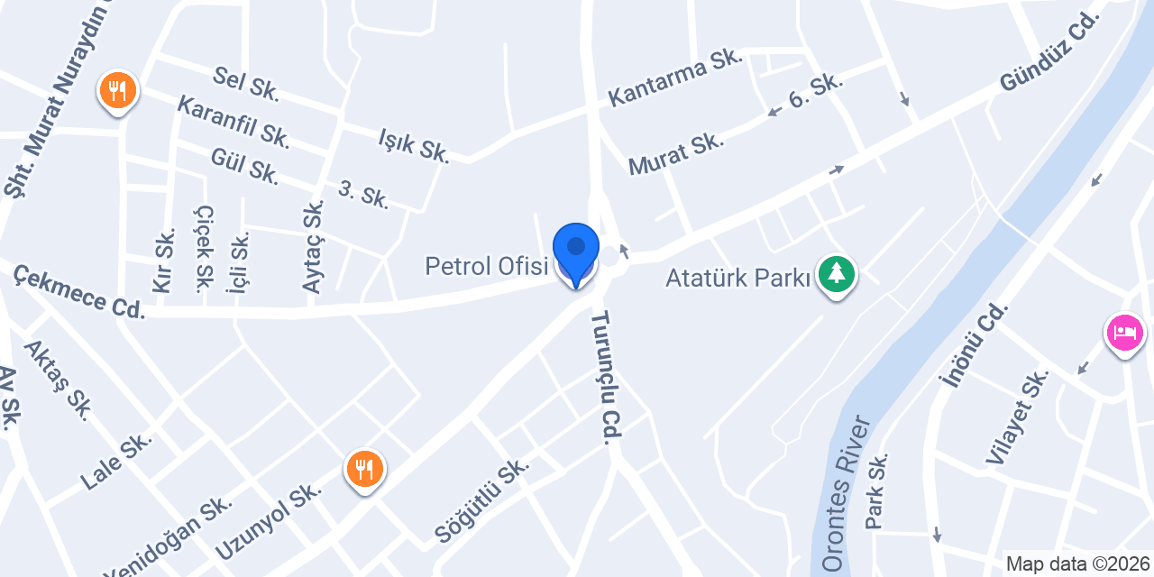 Petrol Ofisi konumu