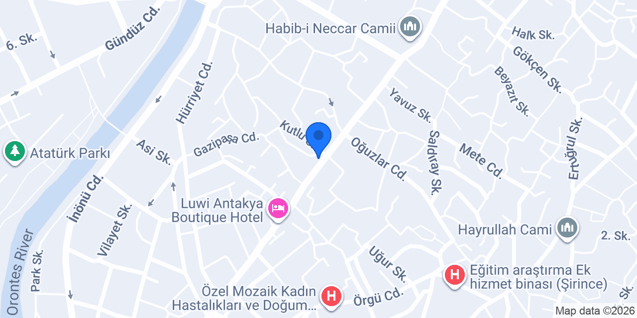 Gurme Antakya konumu