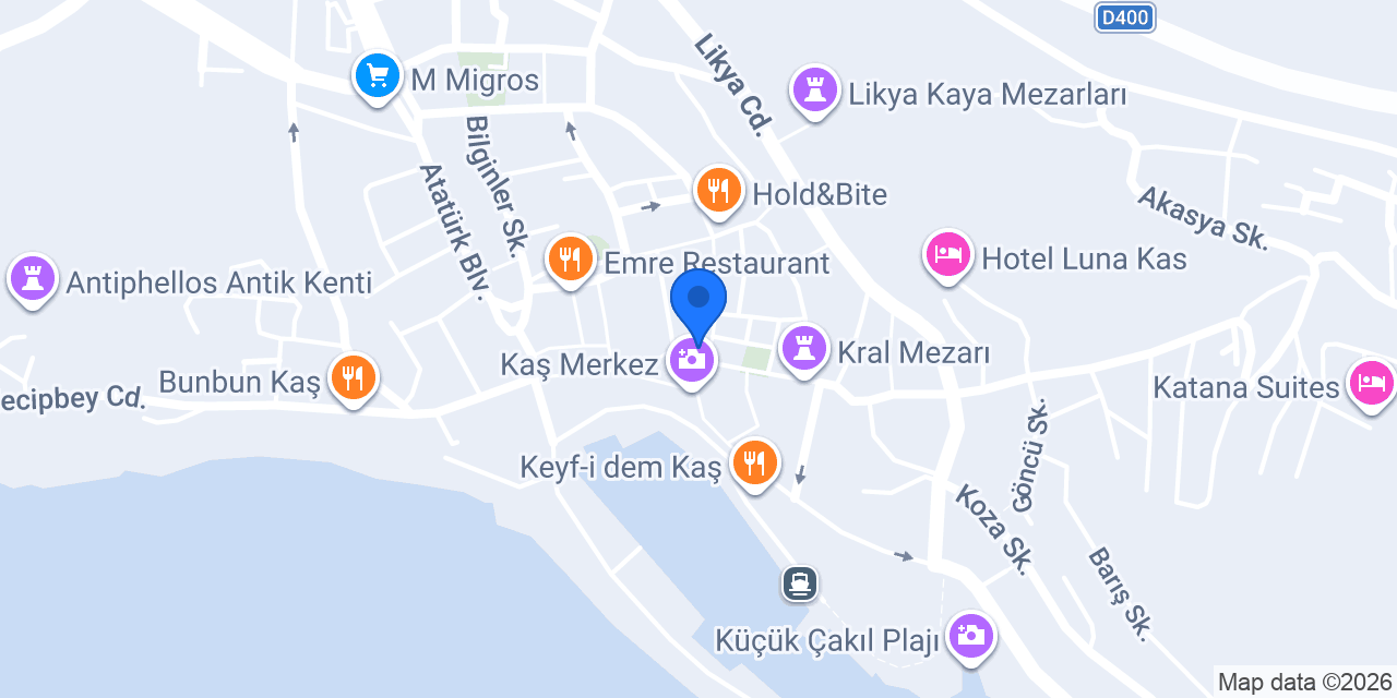 Tzatziki Meyhane konumu