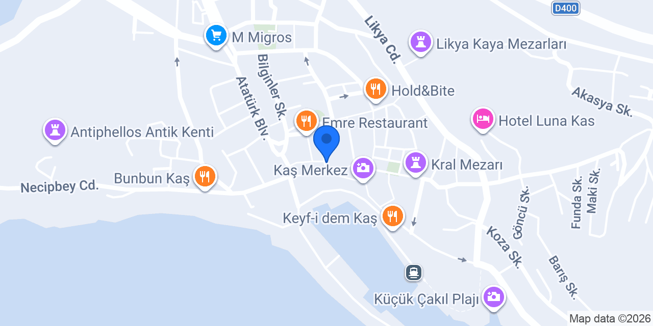 NURDOS KAŞ konumu
