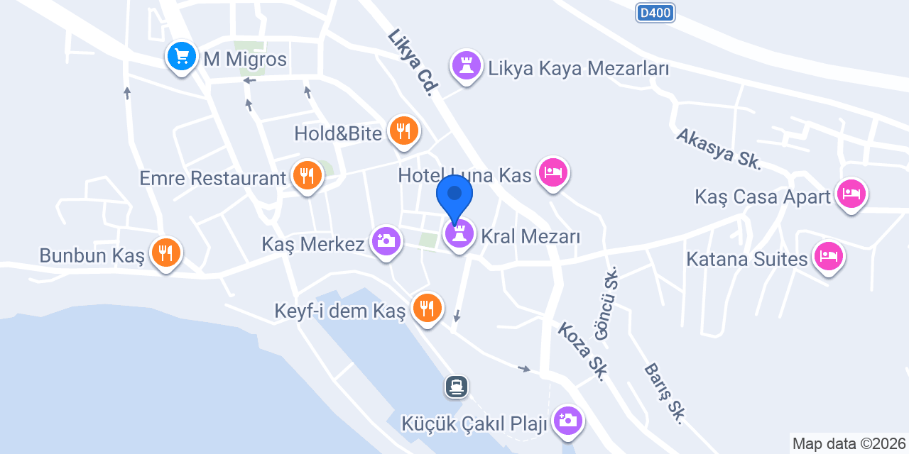 Kuytu Pansiyon konumu