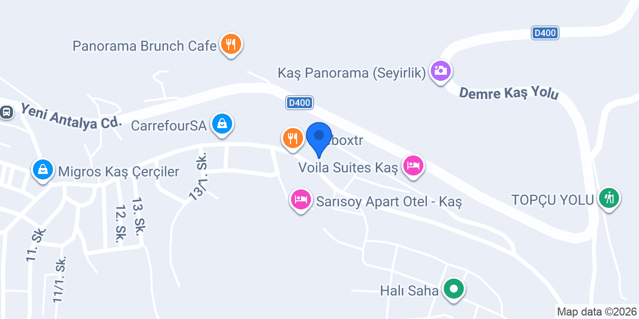 KAŞ TAPU HARİTA OFİSİ konumu