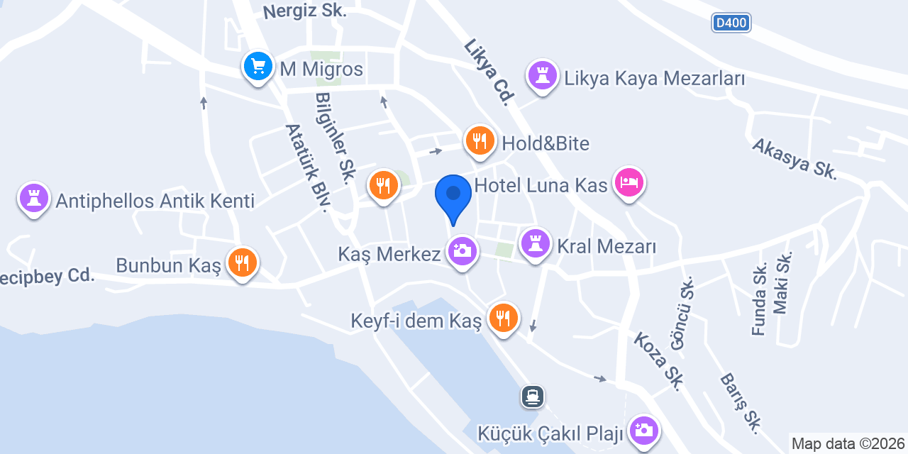 Köfte Box konumu