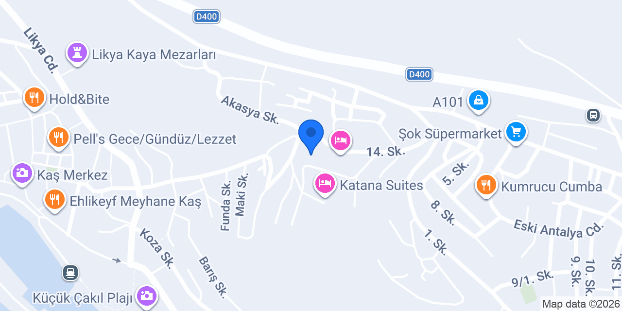 Sunset Butik Aparts konumu