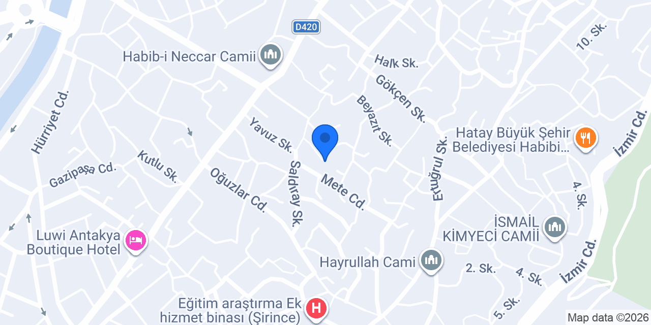 HUZUR DEKOR konumu