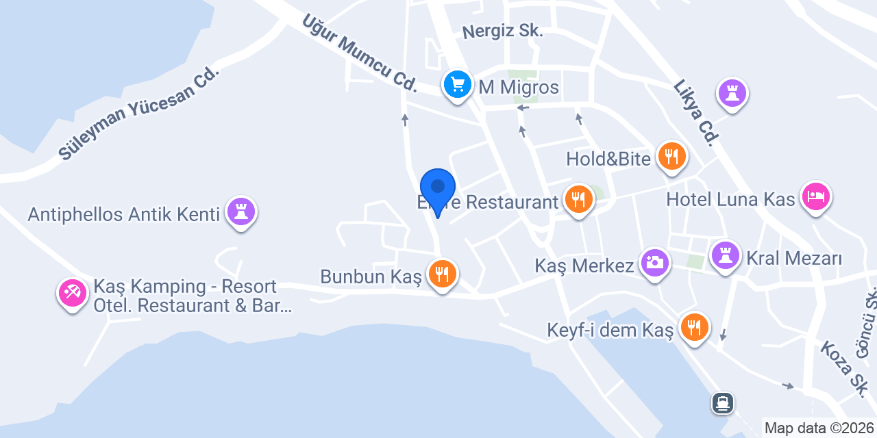 Santosa Pansiyon konumu