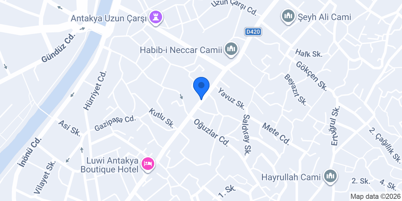 Anda Hatay konumu