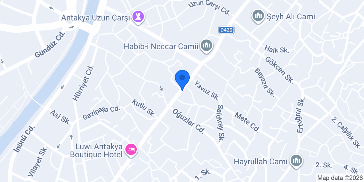 Malis Cups Coffee Antakya konumu