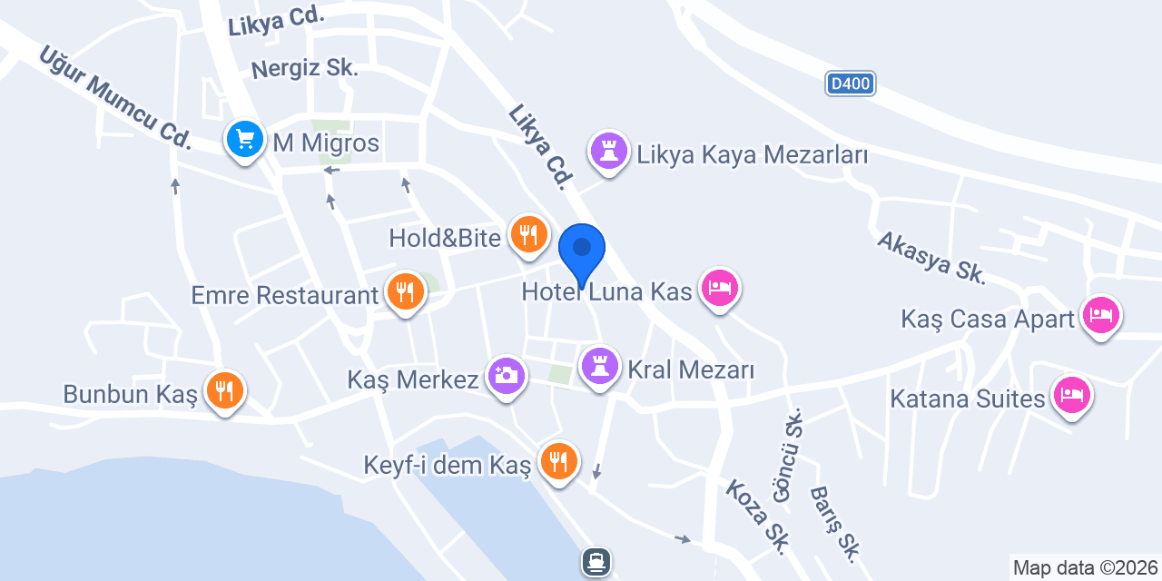 Merdiven Kitapevi konumu
