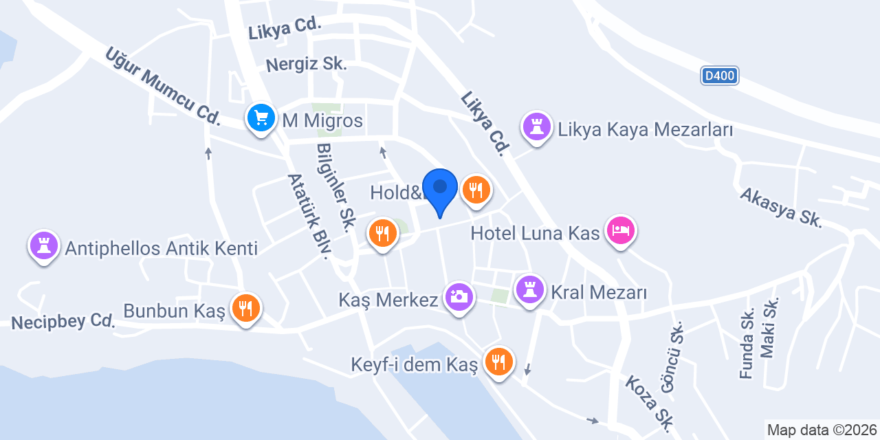 Luff Suites konumu