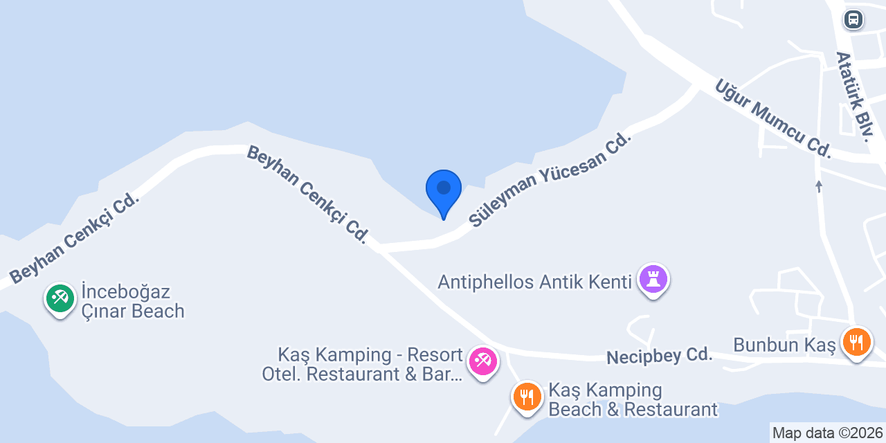 SUP KAŞ konumu