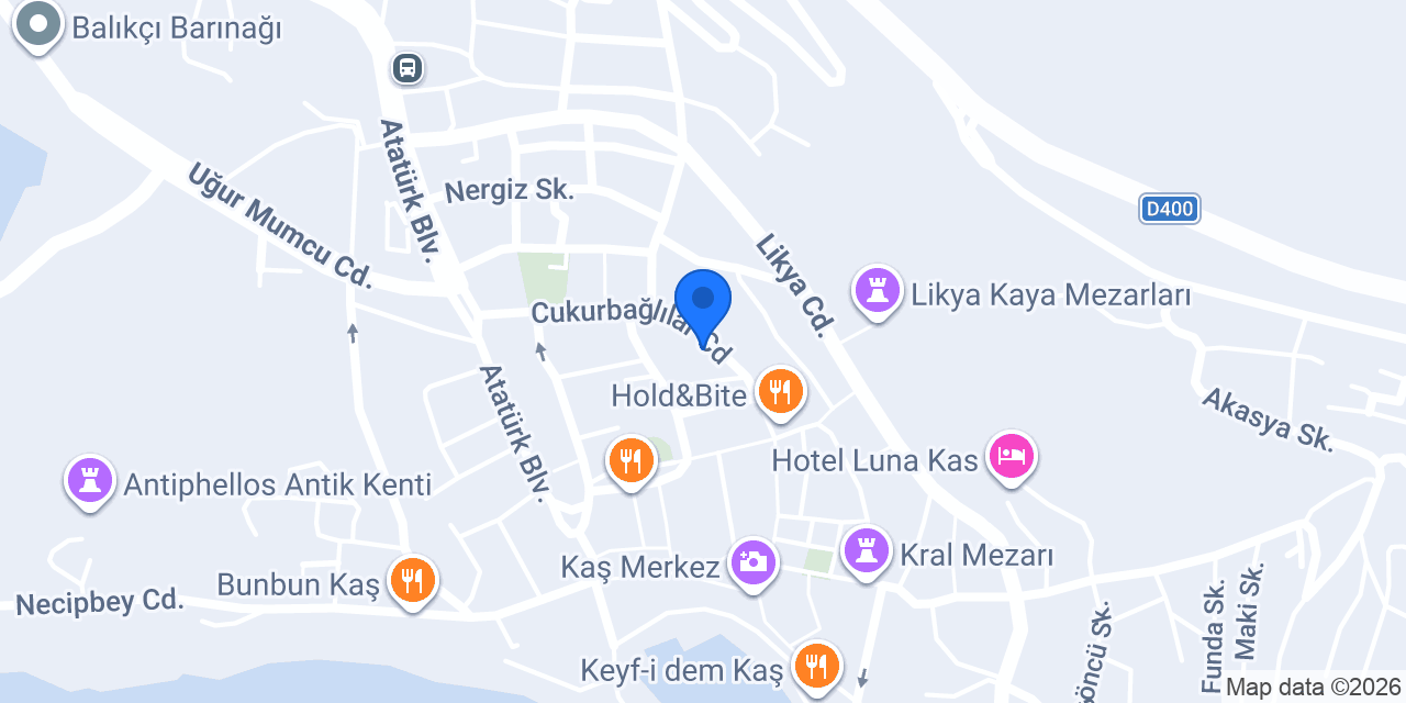 Muhtar Hotel konumu