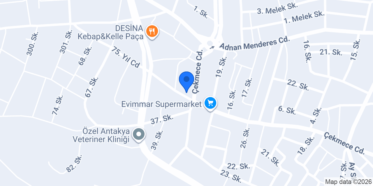 Dünya Halı Outlet konumu