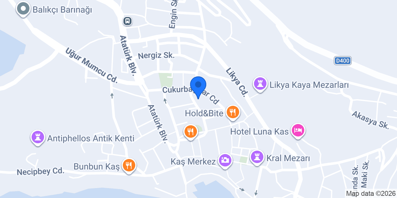Uğur Otel konumu