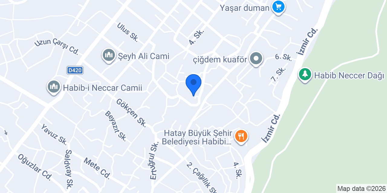 Avukat Ahmet Bilgiç konumu