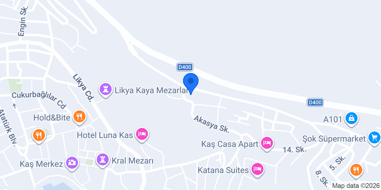 kaş umut villa konumu