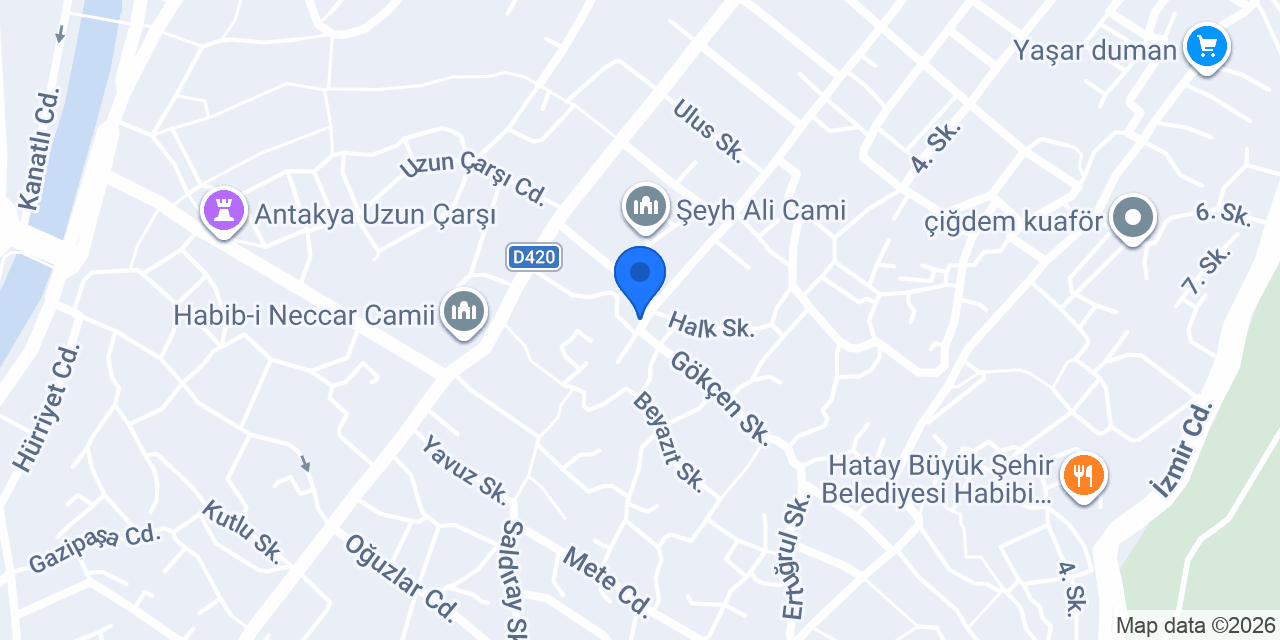 Visam Yetkili Servis konumu