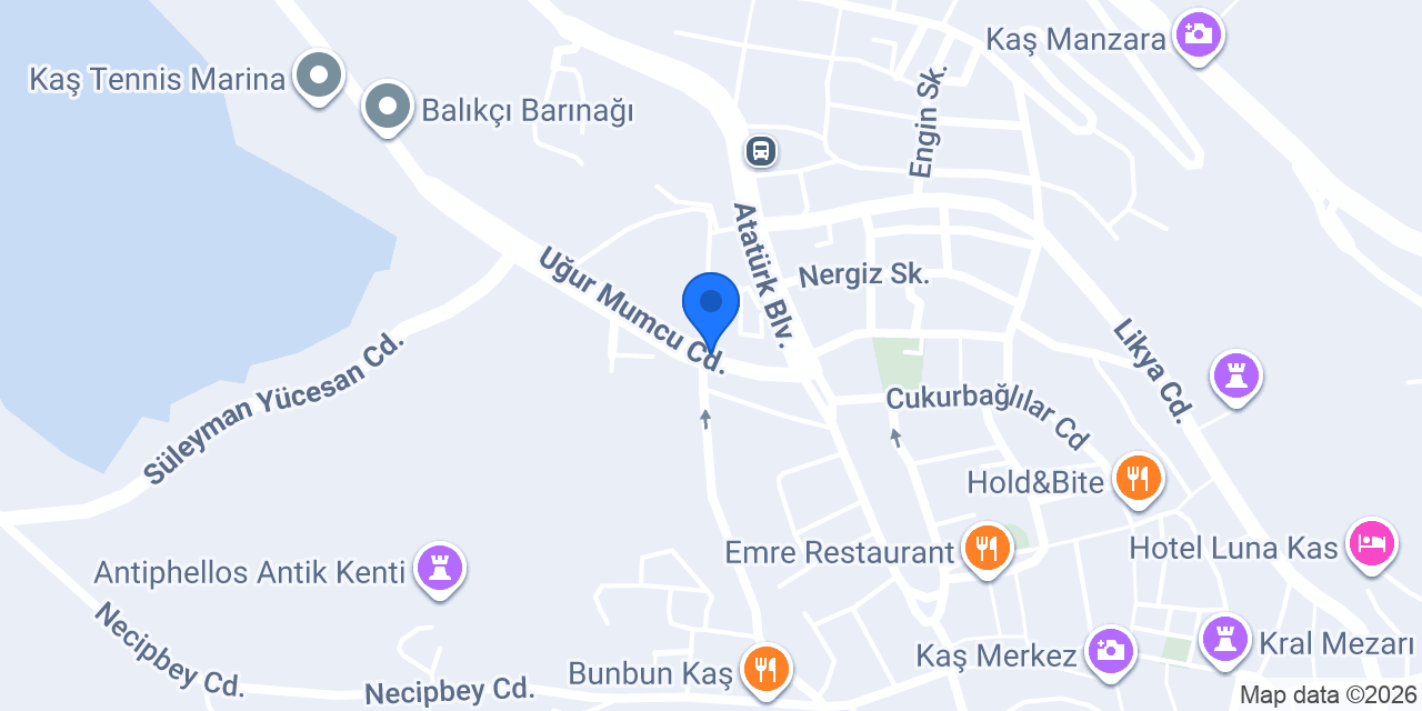 AlGel kaş market manav konumu