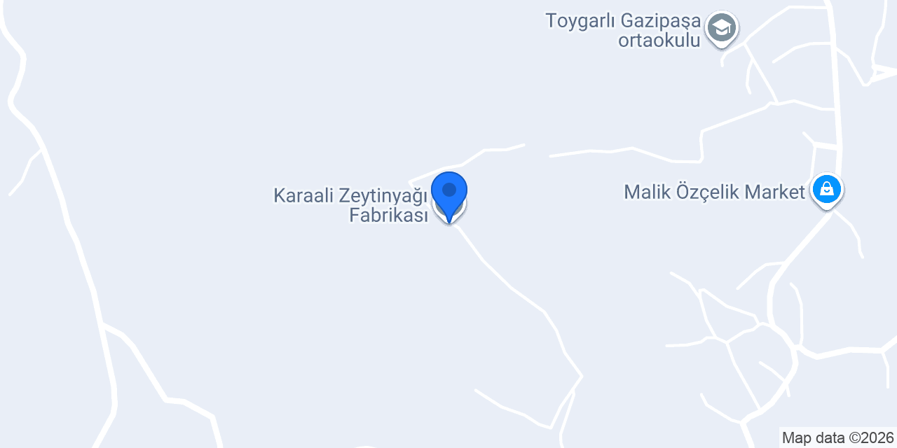 Karaali Zeytinyağı Fabrikası konumu