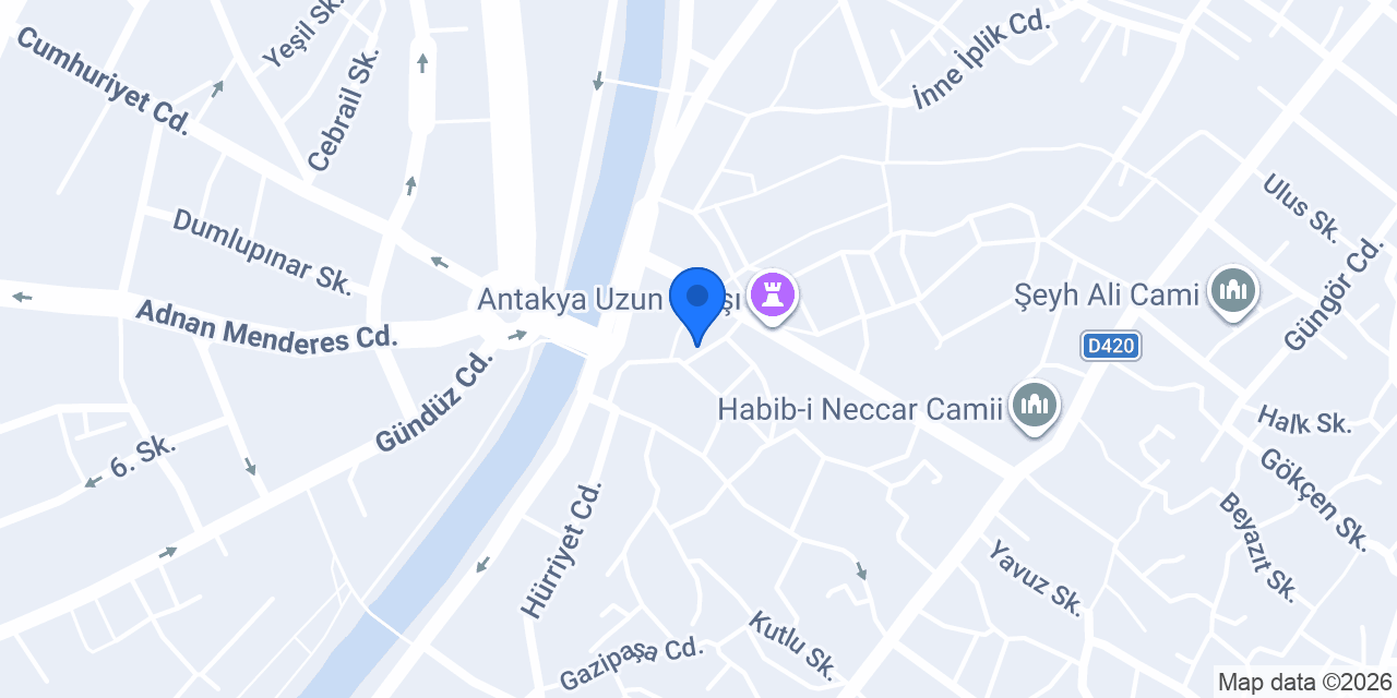Hatay Yöresel konumu