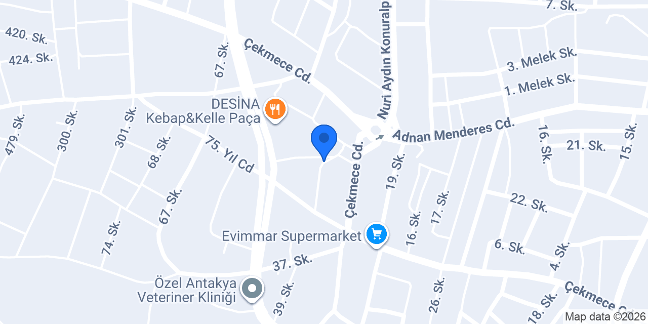 Ali cengiz erkek kuaforü konumu