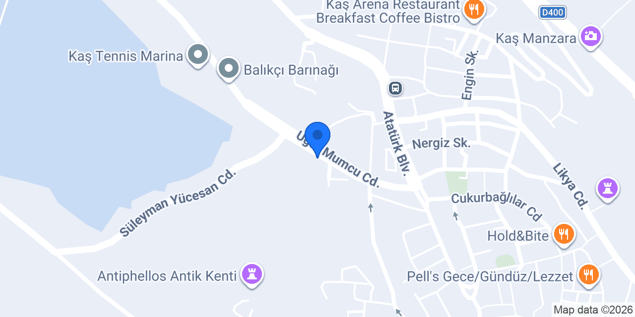 Kaş Kafası konumu