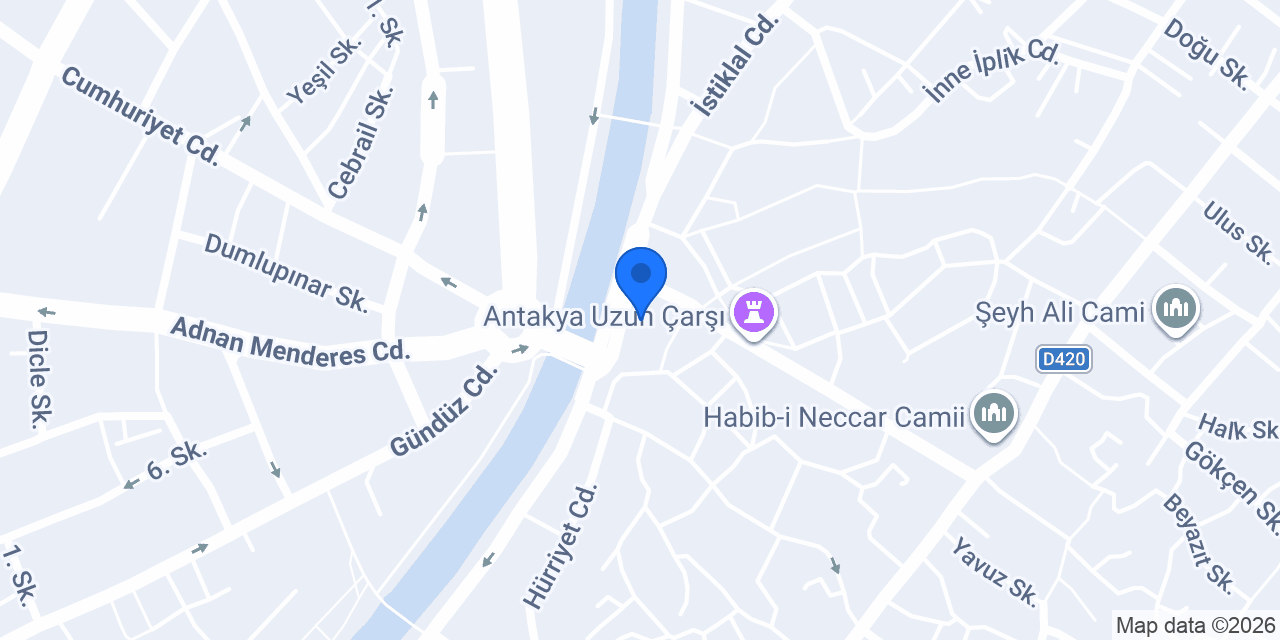 Harbiye's Kebap konumu