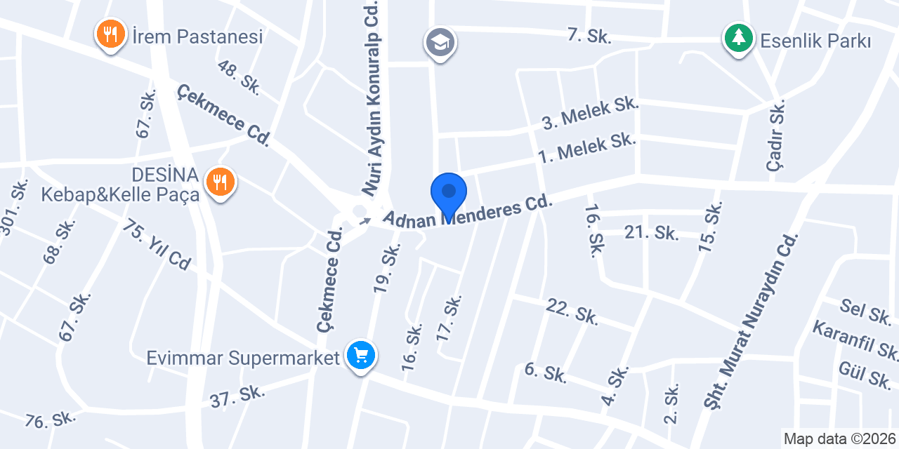 EFSANE 3D YAPI İÇ DEKORASYON konumu